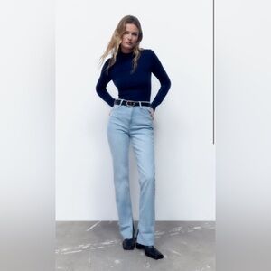 Zara - Z1975 HIGH RISE SLIM FLARE JEANS size 29/8
